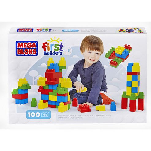 Image of Mega Bloks First Builders 100 Block Set