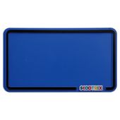 Scootrix Ride-On Number Plate, Neon Blue.