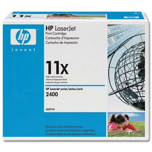 Image of Hp 11x Black Laserjet Toner Cartridge