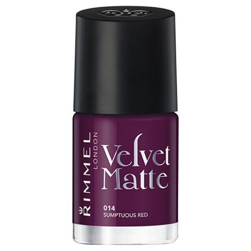 Image of Velvet Matte Nail Polish- Sumptuous Red Velvet Matte Nail Polish- Sumptuous Red