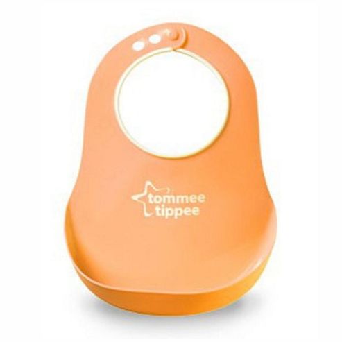 Image of Tommee Tippee Comfi Neck Bib-orange