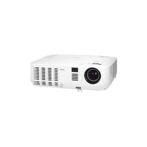 Image of Nec V260x 3d Ready Dlp Projector, 1080p, 4:3, F/2.4-2.6, Pal, Secam, Hdtv, 1024 X 768, Xga, 2000:1, 2600 Lm, Hdmi, Vga, Ethernet, 233 W, 3 Year