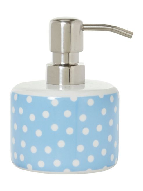 Image of Polka Ceramic Soap Dispenser