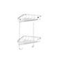 Croydex Qm360841 Wirework Cnr Basket 2Tier Sml