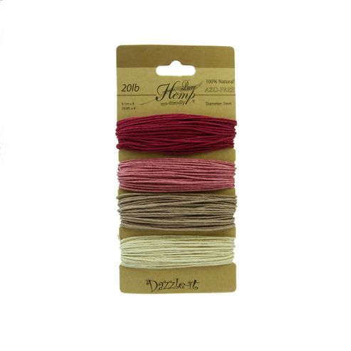 Image of Pure Hemp 1mm Shades Of Ruby