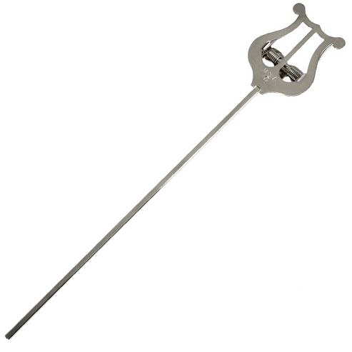 Image of Bach General Purpose Lyre - 9in Stem Nickel Plated