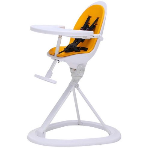 Image of Ickle Bubba Orb Highchair (white/yellow)