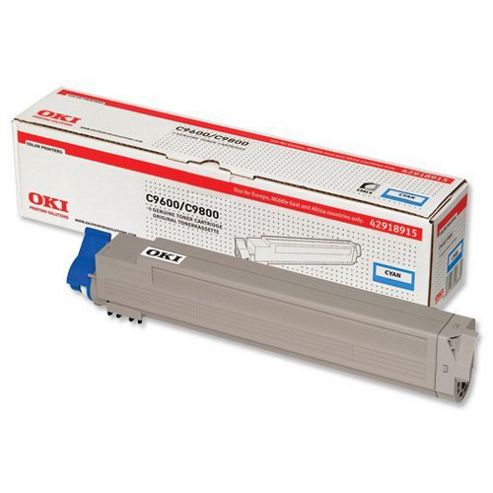 Image of Oki Toner Cartridge For C9600/c9800 Printers (cyan)