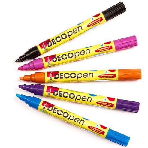 Image of Acrylic Deco Pens- Pack B (pack Of 5)