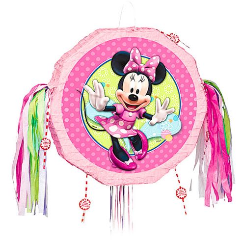 Image of Minnie Mouse Party Minnie Mouse Pull Pinata (each)