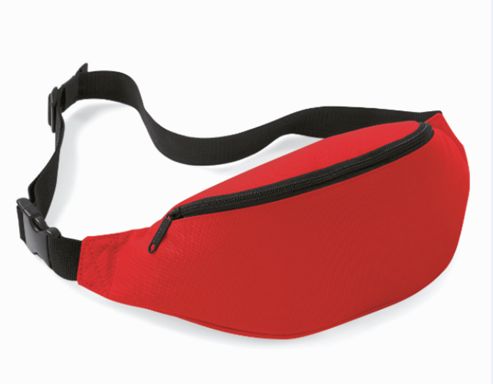 Image of Bagbase 2.5l Ladies Adjustable Belt Bag Red