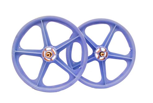 Image of Skyway Tuff Ii Lavender 20" Bmx Wheelset