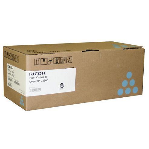 Image of Ricoh Sp222 Cyan Toner Cartridge (yield 2,000 Pages)