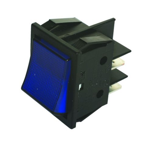 Image of Single Pole Single Through (spst) Rocker Momentar