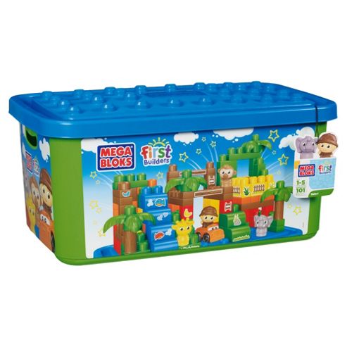 Image of Mega Bloks First Builders Safari Tub