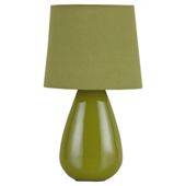Tesco Lighting Chloe Ceramic Table Lamp Olive