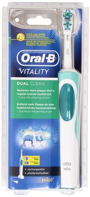 Buy Braun Oral-B Vitality Dual Clean Electric Toothbrush From Our ...