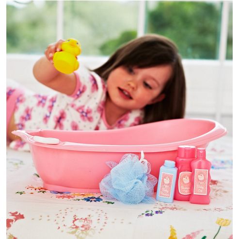 Image of Cup Cake Baby Bath Set