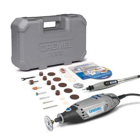 Image of Dremel Multi Tool 3000 Series, 25 Accs, Flexshaft