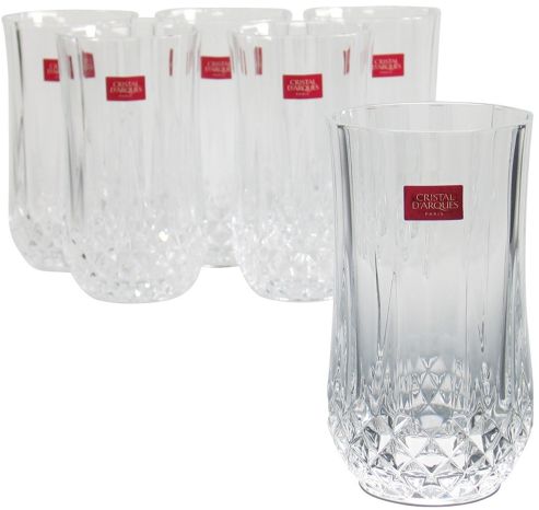 Image of Creatable Longchamp Long Drink Glass (set Of 6)