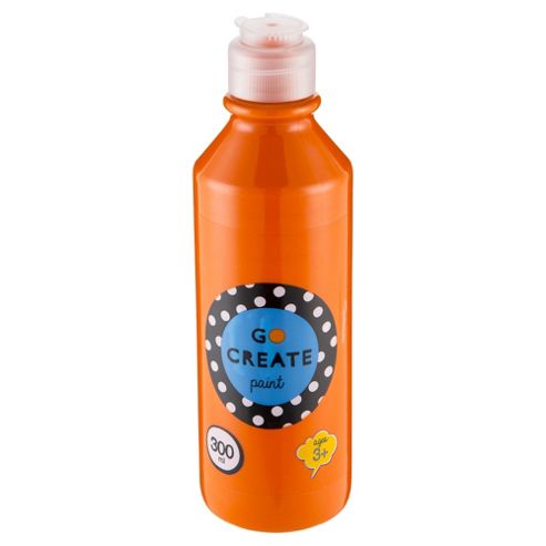 Image of Go Create Ready Mixed Paint 300ml - Orange