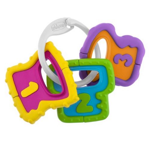 Image of Chicco Baby Senses Rattle (keys)
