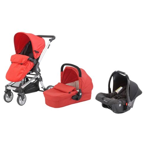 Image of Baby Elegance Beep Twist Travel System - Red