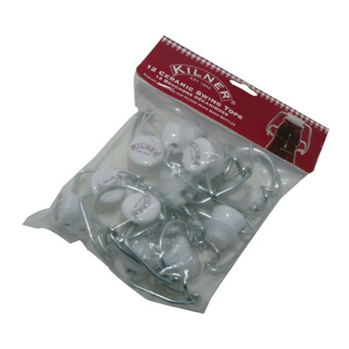 Image of Kilner Home Brew Swing Tops, Pack Of 12