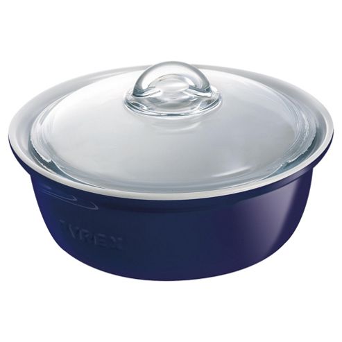 Image of Pyrex Impressions Casserole 1.5l Blue