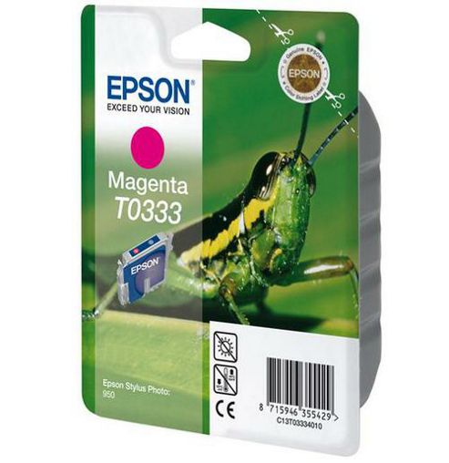 Image of Epson T0333 Magenta Ink Cartridge For Stylus Photo 950 Printer