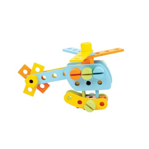 Image of Bigjigs Toys Bj849 Wooden Construction Set