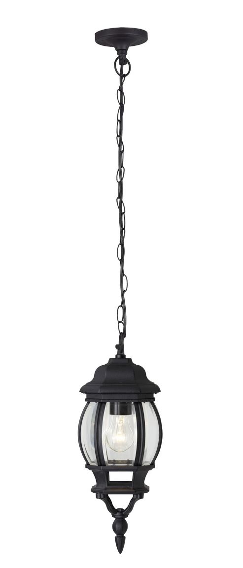 Image of Brilliant Istria Outdoor Hanging Lantern In Black