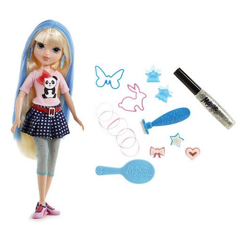 Image of Moxie Girlz Magic Hair Stamp Designer - Avery Doll