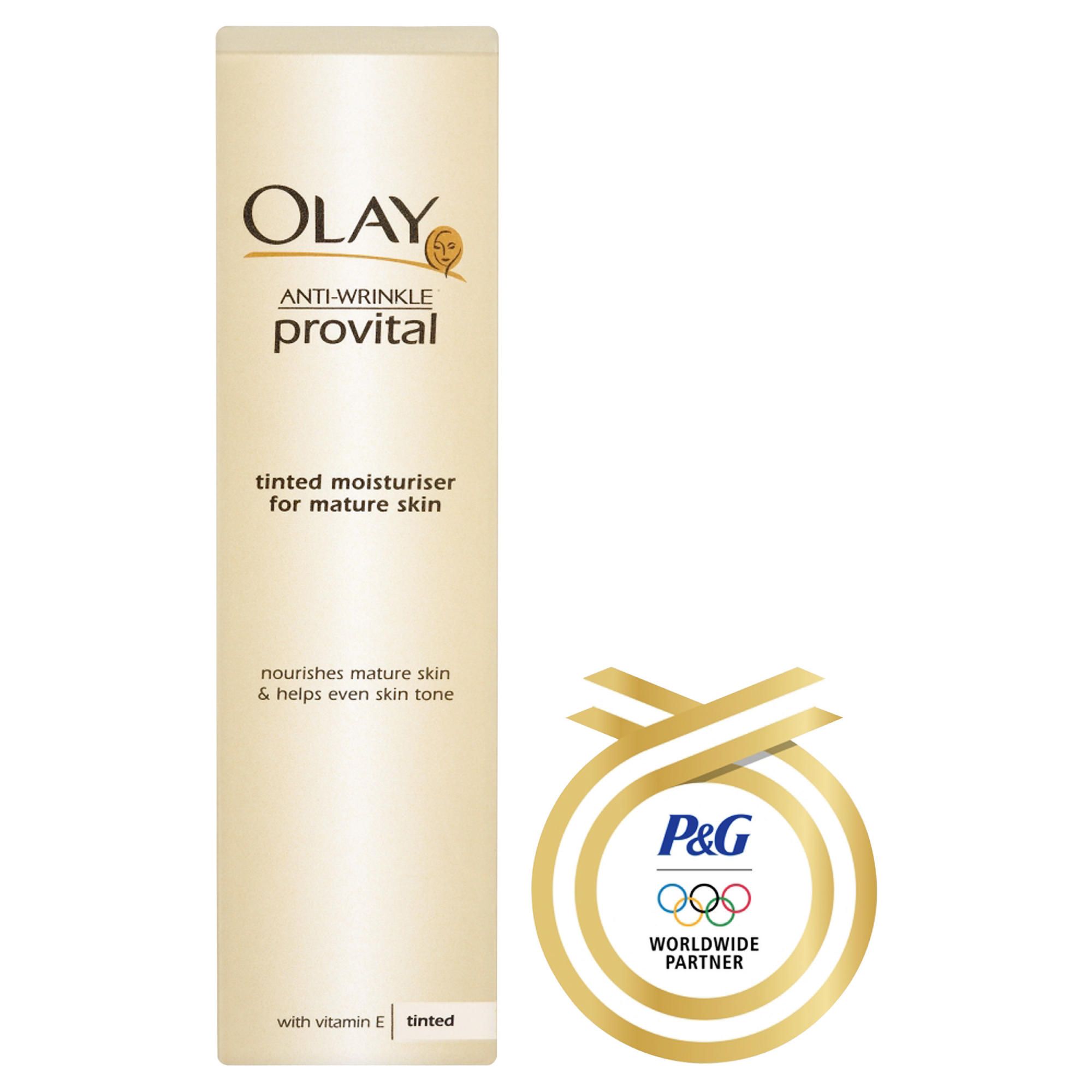 Olay Provital Anti - Wrinkle Tinted Moisturiser 50ml