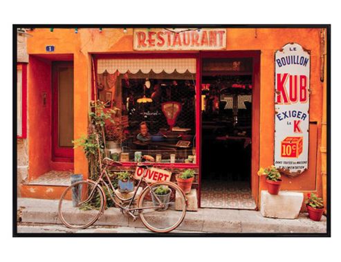 Image of Tom Mackie Gloss Black Framed Saint Remy Poster