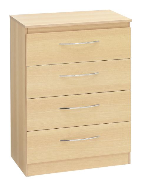 Image of Ideal Furniture Alaska 4 Drawer Chest