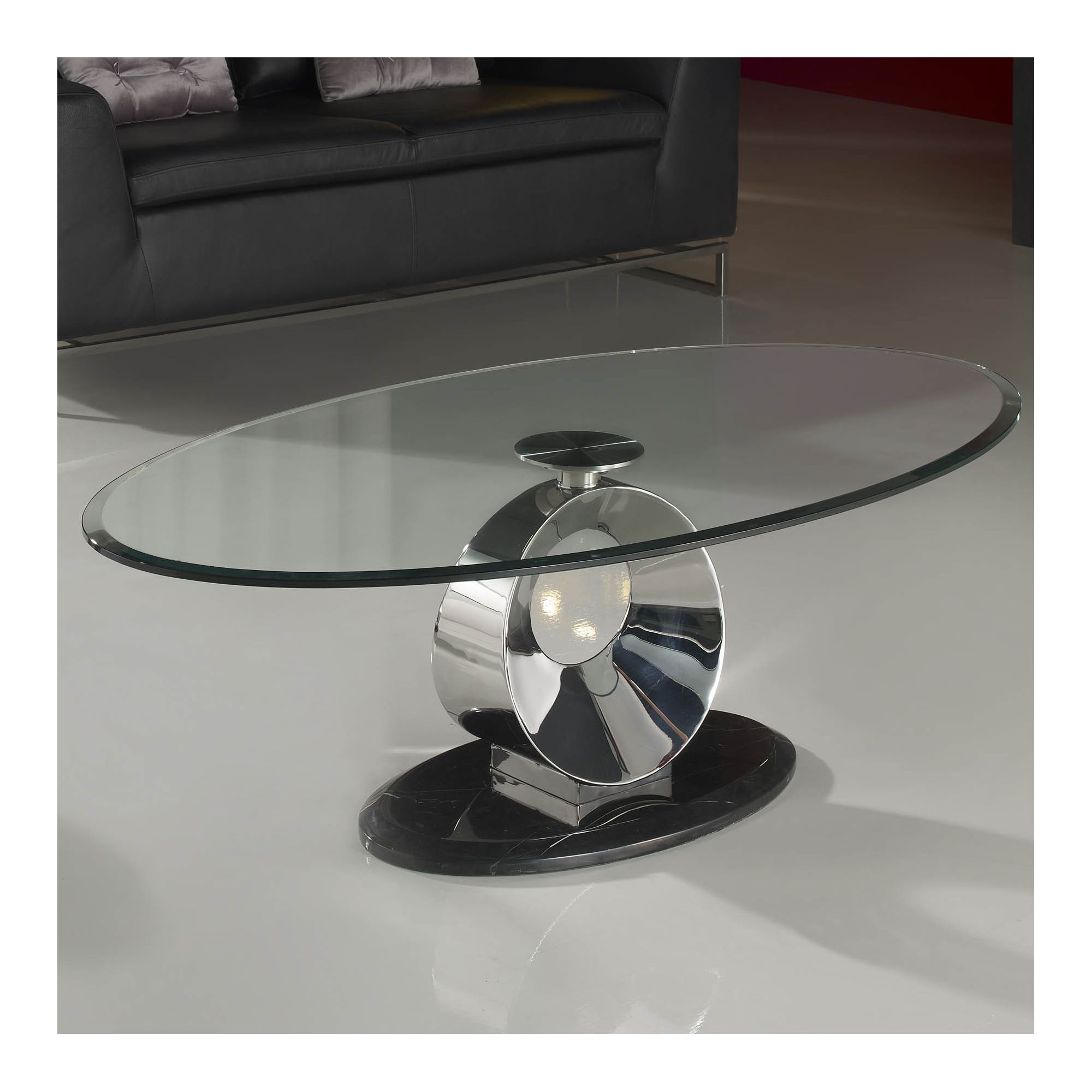 Schuller Luna Oval Coffee Table at Tesco Direct