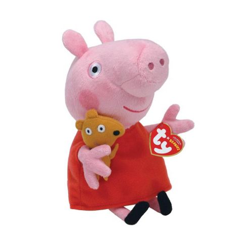 Image of Ty Peppa Pig Beanie 6"