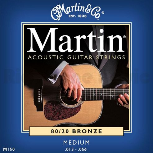 Image of Martin M150 Medium Bronze Acoustic Guitar Strings