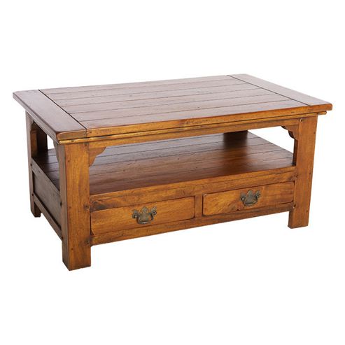 Image of Aspect Design By Wayfair East Indies Two Drawer Coffee Table