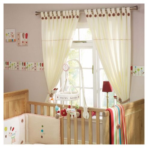 Image of Lollipop Lane Herbs Garden Curtains Large