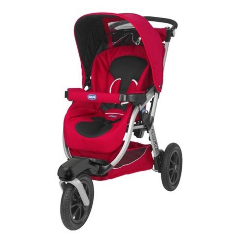Image of Chicco Activ3 Stroller (red Wave)