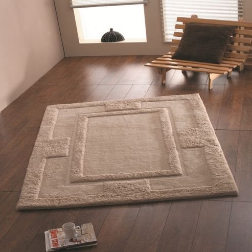 Image of Sierra Apollo Beige 150x210 Wool Rug