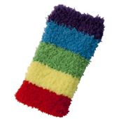 Tortoise™ Universal Fluffy Sock Rainbow