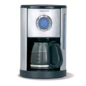 Morphy Richards 47076 Accents Brushed Filter Coffee Maker