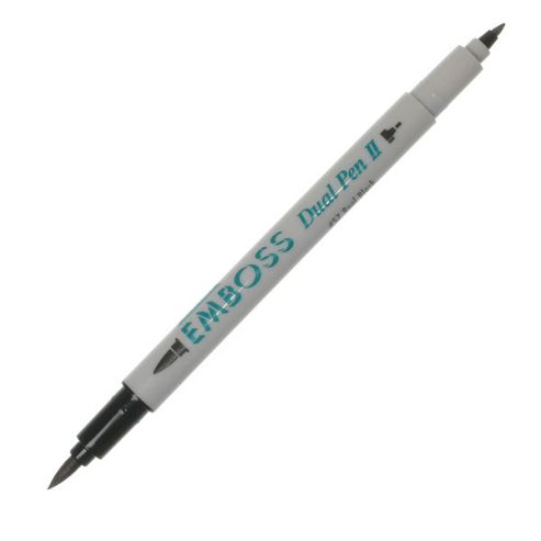 Image of Dual Emboss Pen 2 Real Black