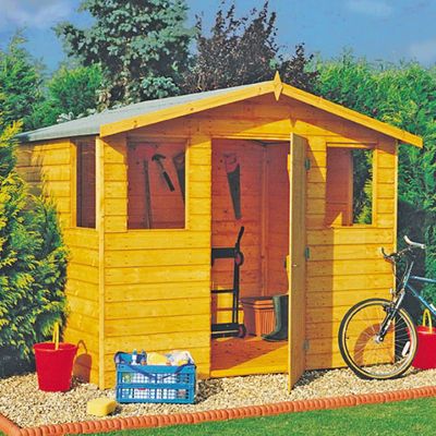 tesco wooden playhouse