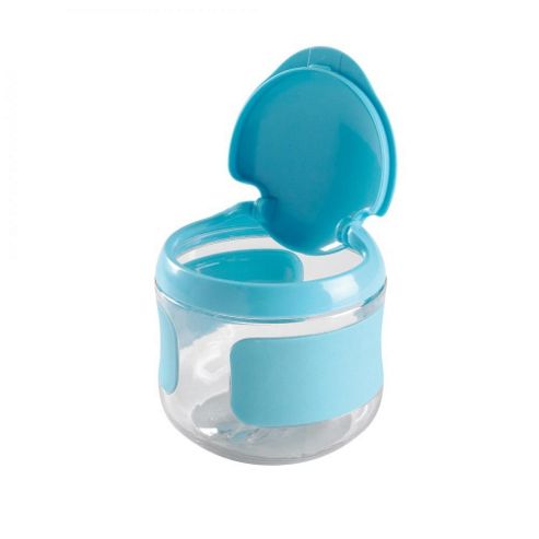 Image of Oxo Tot Flip-top Snack Cup - Aqua