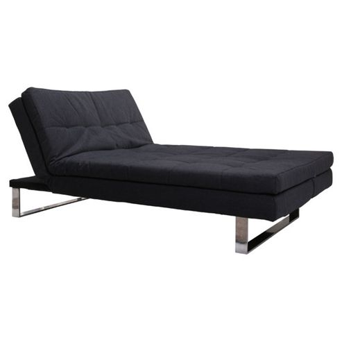 Image of Leader Lifestyle Milano Sofa Bed - Modern Charcoal Grey Fabric