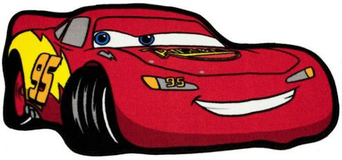 Image of Disney Cars Rug - Drift Rust Large